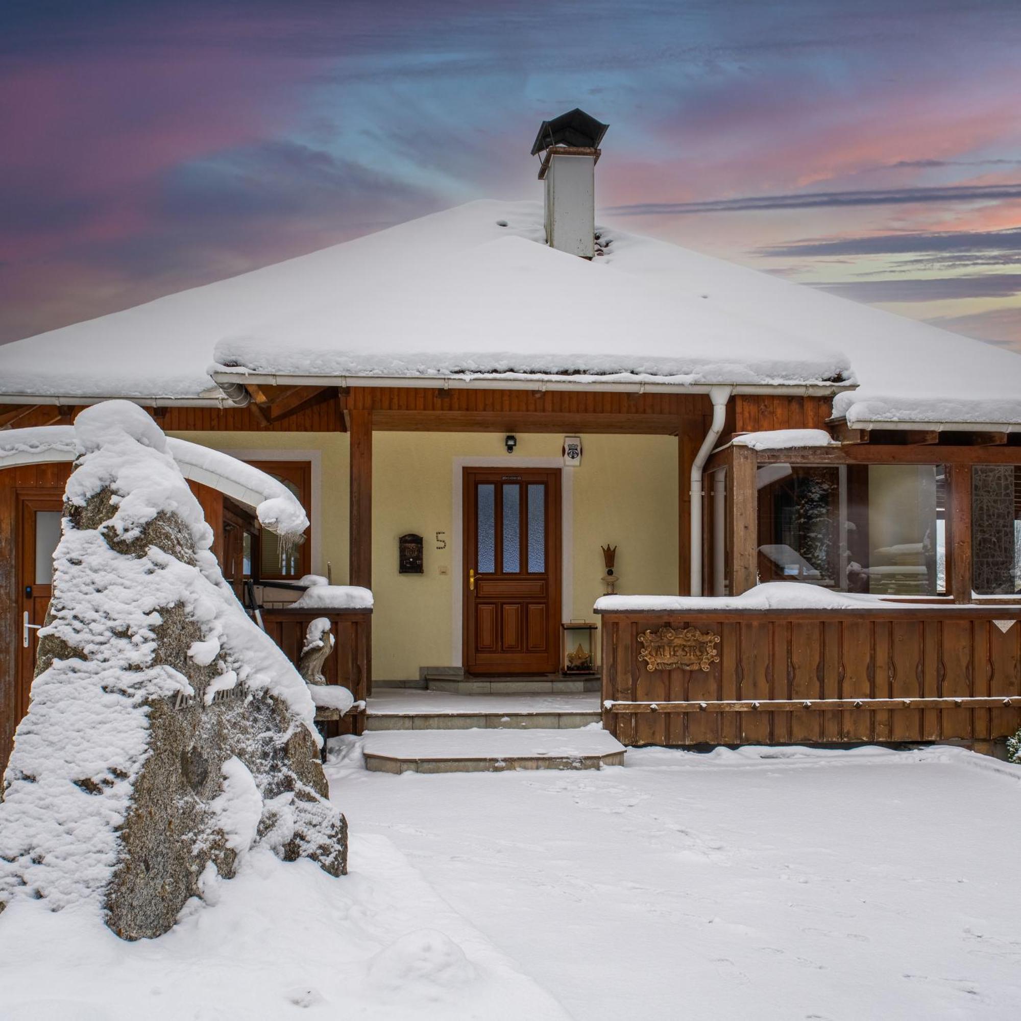 Chalet Zugspitzblick แลร์มอส ภายนอก รูปภาพ