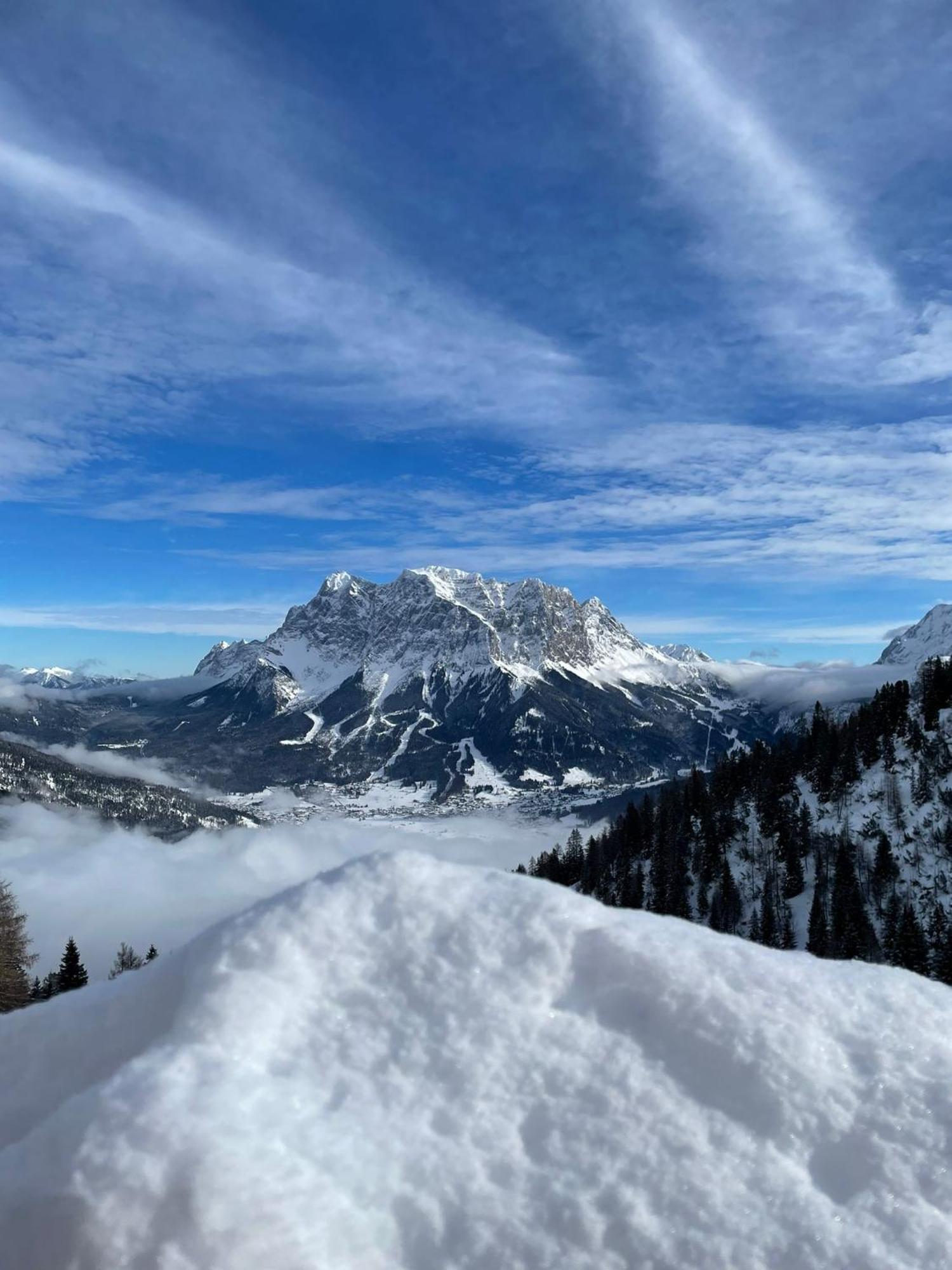 Chalet Zugspitzblick แลร์มอส ภายนอก รูปภาพ